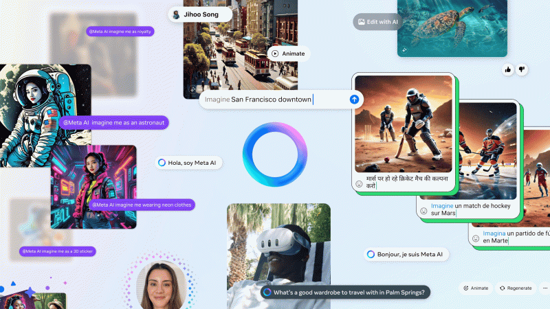 Meta AI теперь поддерживает больше языков в Facebook, Messenger и WhatsApp