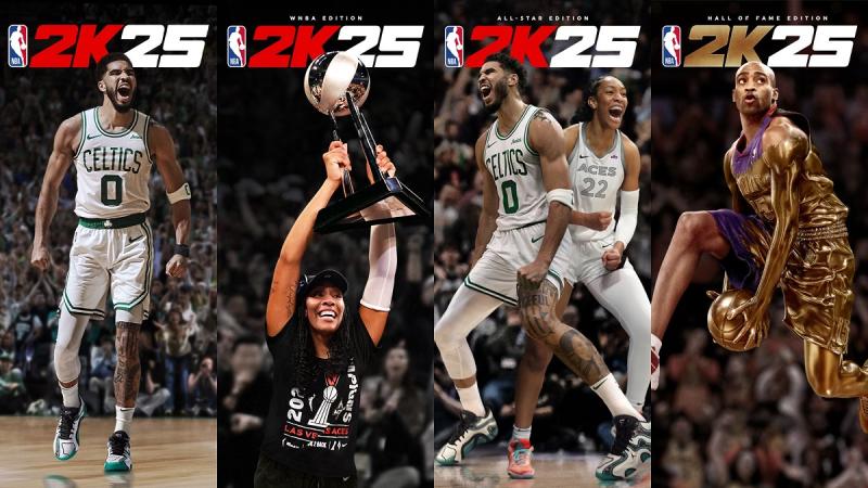 Официально анонсирован баскетбольный симулятор NBA 2K25: игра выйдет на всех актуальных платформах в четырех изданиях