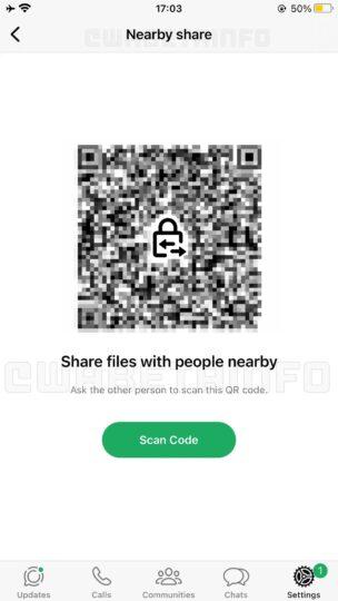 Похоже на AirDrop: WhatsApp тестирует беспроводную передачу файлов между Android и iOS без Интернета