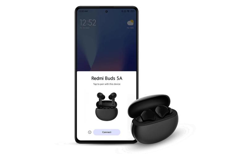 Redmi Buds 5C: ANC, Bluetooth 5.3, защита IPX4, автономность до 36 часов и поддержка Google Fast Pair за $24