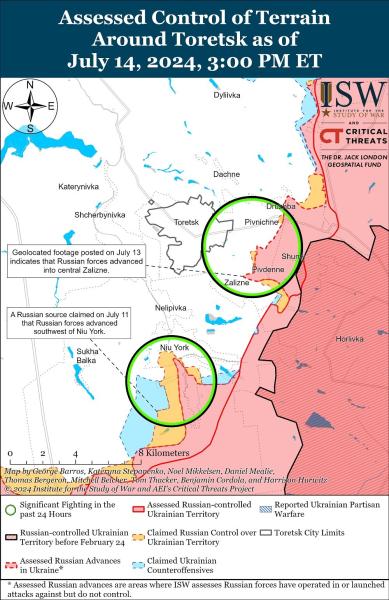 Российские войска перегруппировываются для наступления на Харьковщине - карты ISW