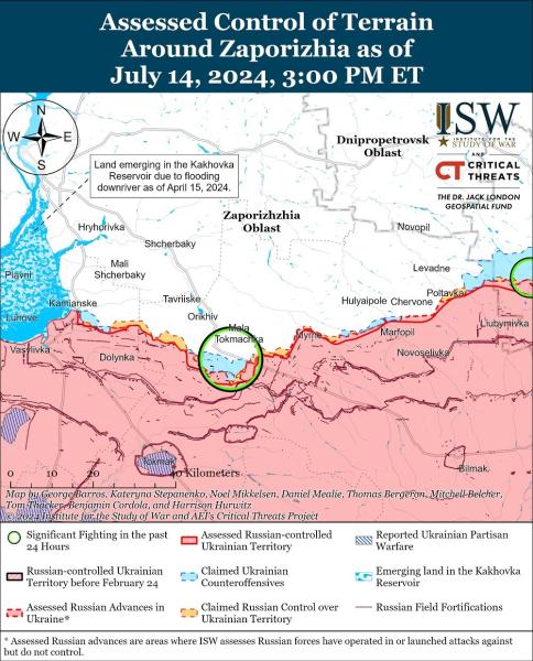 Российские войска перегруппировываются для наступления на Харьковщине - карты ISW