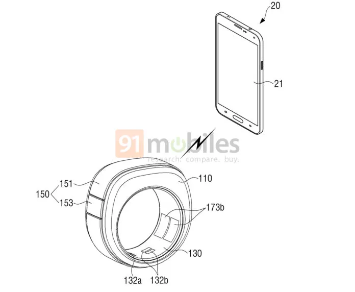 Samsung, возможно, запатентовала новый дизайн смарт-кольца Galaxy Ring следующего поколения