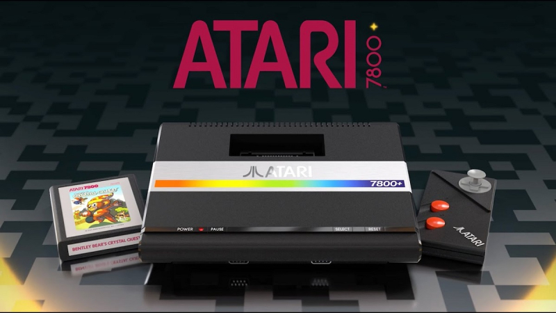 Для тех, кого мучает ностальгия: анонсирован выход ретро-консоли Atari 7800+ с поддержкой оригинальных картриджей и HDMI-портом