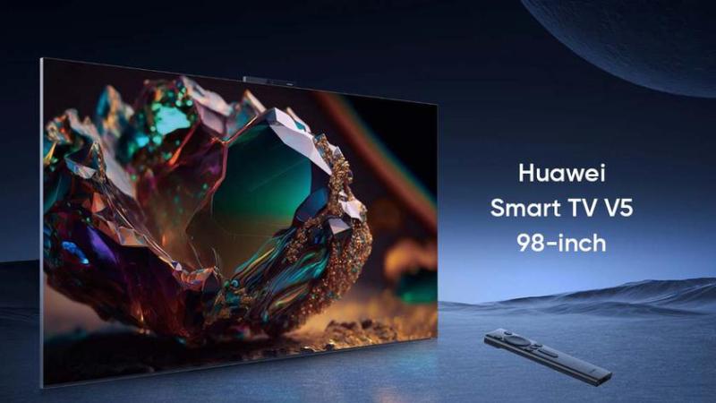 Huawei представила гигантский 98-дюймовый Smart TV V5 с Super MiniLED и HarmonyOS 4 за $5000