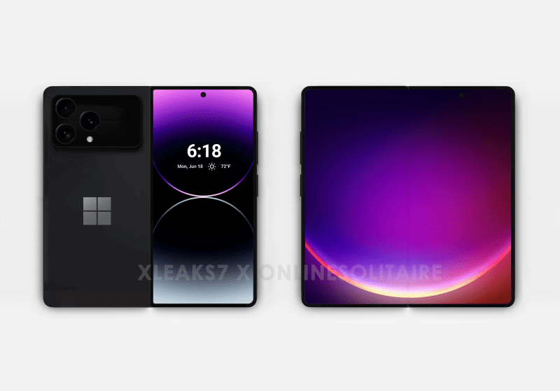 Инсайдер показал как должен был выглядеть отмененный складной смартфон Microsoft Surface Duo 3
