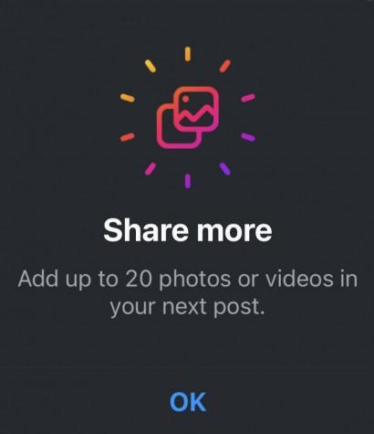 Instagram разрешил публиковать до 20 фото и видео в одной публикации