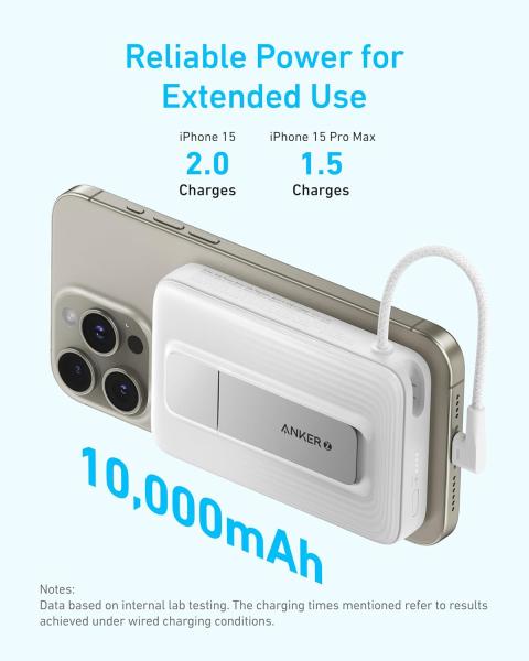 Anker выпустила новый Power Bank Zolo с беспроводной зарядкой и встроенным кабелем