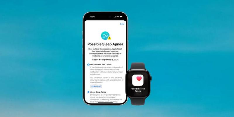 Apple Watch получила одобрение Канады для обнаружения апноэ во сне