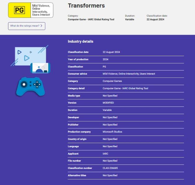 Похоже, что Microsoft Studios разрабатывает как минимум две игры по франшизе Transformers