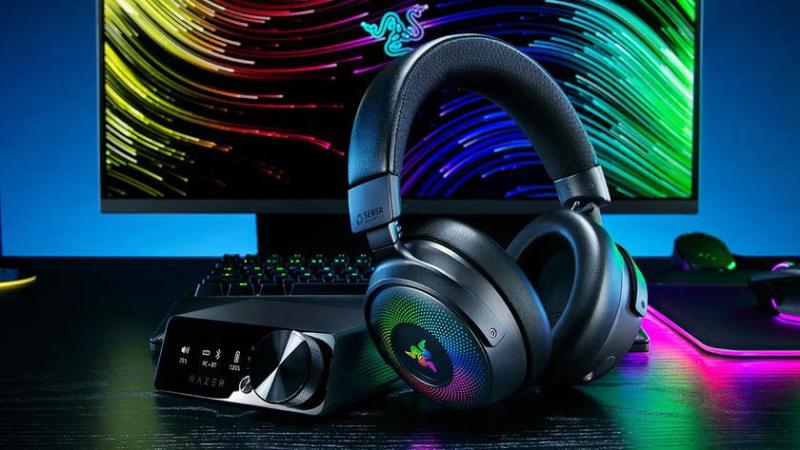 Razer выпустила Kraken V4 Pro: универсальную игровую гарнитуру с OLED-дисплеем и возможностью подключения к трем устройствам