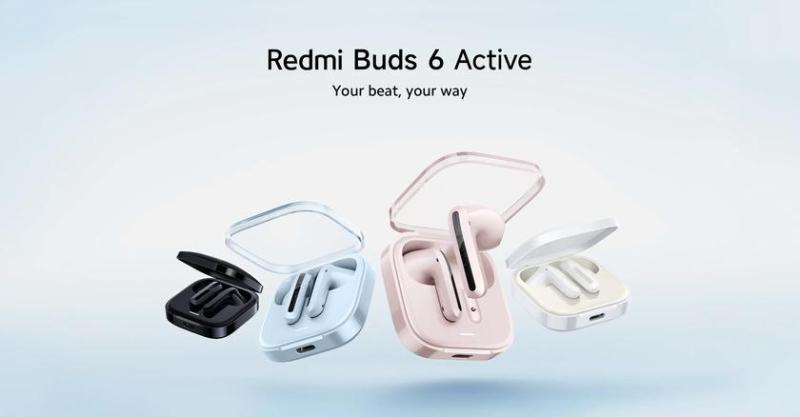 Redmi Buds 6 Active c Bluetooth 5.4, режимом низкой задержки звука и автономностью до 30 часов дебютировали на глобальном рынке