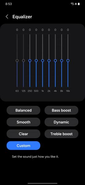 Samsung обновила системный еквалайзер в последнем обновлении One UI 6.1.1