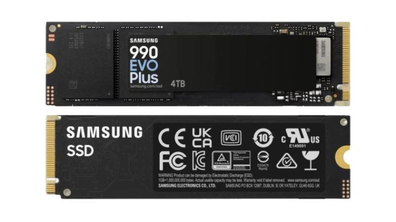 Samsung выпустила SSD 990 Evo Plus со скоростью до 7250 МБ/с