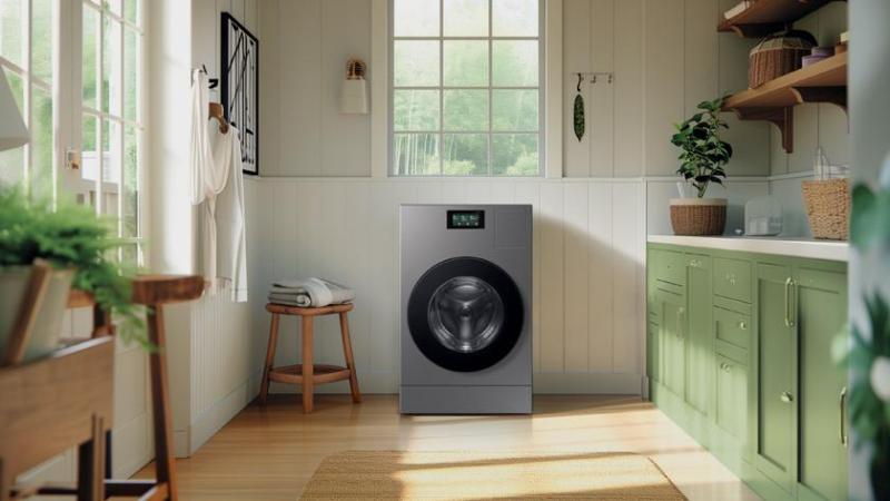 Samsung запускает инновационную стиральную машину Bespoke AI Laundry Combo в Европе с функциями искусственного интеллекта и тепловым насосом