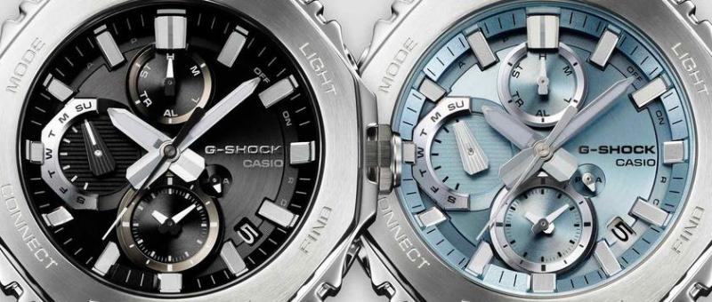 Casio представила металлические часы G-SHOCK GMC-B2100 с солнечной батареей