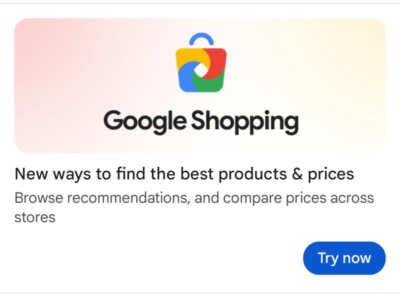 Google Shopping может получить новый логотип