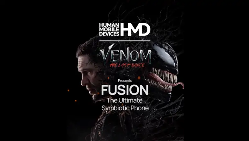 HMD и Sony Pictures представят смартфон "Ultimate Symbiotic Phone" в честь фильма "Веном: Последний танец"