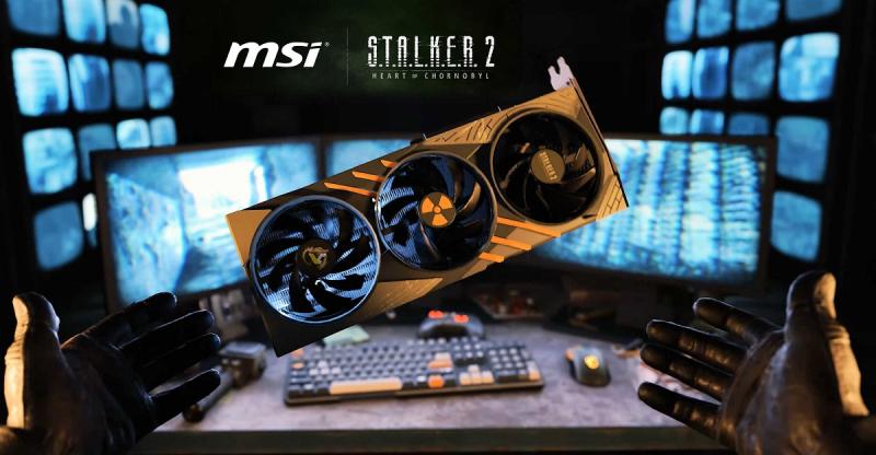 MSI выпустит видеокарту и периферию в стилистике STALKER 2 Heart of Chornobyl