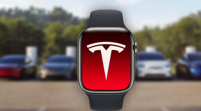 Возможно, скоро на Apple Watch появится приложение для разблокировки электромобилей Tesla