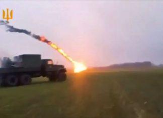 Это было близко: в ВСУ показали впечатляющие кадры перехвата российского «Шахеда»