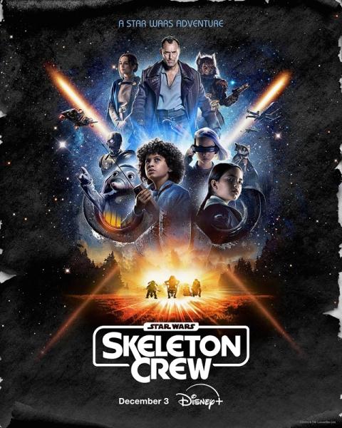 Маленькие герои в бескрайней Галактике: Disney представила трейлер сериала Star Wars: Skeleton Crew и назвала дату его премьеры