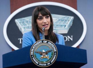 Пентагон: США были уведомлены Москвой за короткое время до пуска новой ракеты по территории Украины