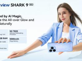 Представлен бюджетный смартфон с ИИ Blackview SHARK 9 5G и смартчасы W50 Pro