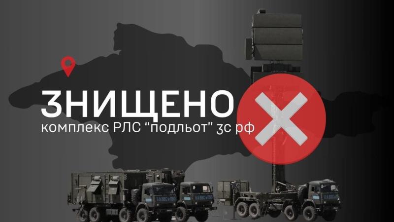 Сожгли "Подлет": украинские разведчики уничтожили российскую РЛС стоимостью $5 млн