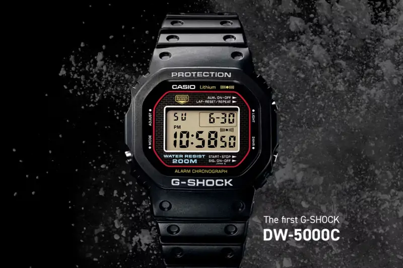 Утечка инструкции Casio G-Shock DW-5000R-1AJF: подтверждены характеристики и дата выпуска новинки