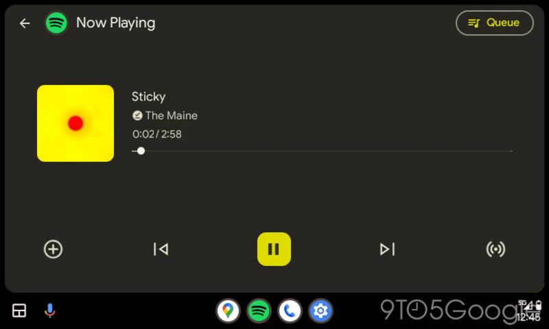 Android Auto получает обновленный музыкальный плеер с новым дизайном