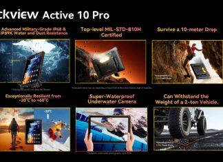Анонсировали революционную новинку – ударопрочный планшет Blackview Active 10 Pro + детские смарт-часы Blackview Z20 4G