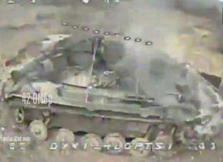 На Харьковщине 42-я ОМБр заставила оккупантов отступить, оставляя соженные Т-62 и «200-х»