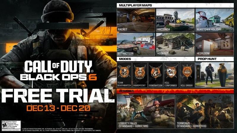 В Call of Duty: Black Ops 6 пройдет бесплатная неделя: все желающие смогут опробовать мультиплеерные режимы шутера