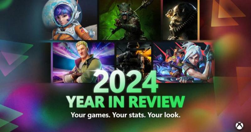 Xbox запускает Year in Review 2024: узнай свои игровые достижения за год