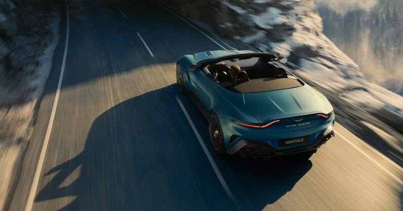 Aston Martin Vantage Roadster представлен официально с самой быстро складывающейся крышей