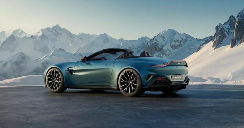 Aston Martin Vantage Roadster представлен официально с самой быстро складывающейся крышей