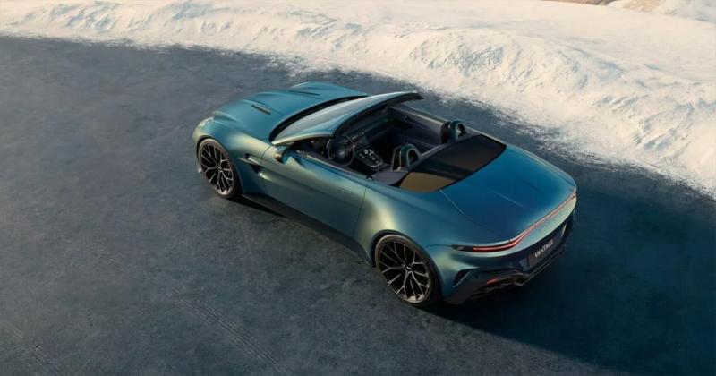 Aston Martin Vantage Roadster представлен официально с самой быстро складывающейся крышей