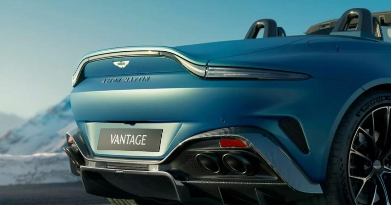 Aston Martin Vantage Roadster представлен официально с самой быстро складывающейся крышей