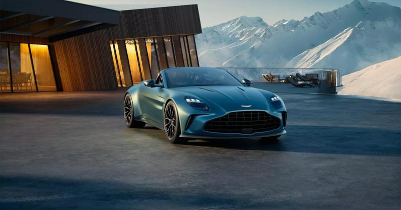 Aston Martin Vantage Roadster представлен официально с самой быстро складывающейся крышей