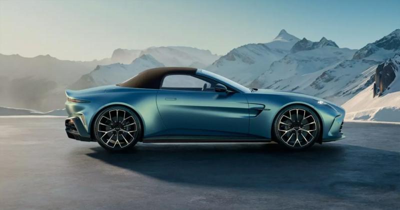 Aston Martin Vantage Roadster представлен официально с самой быстро складывающейся крышей