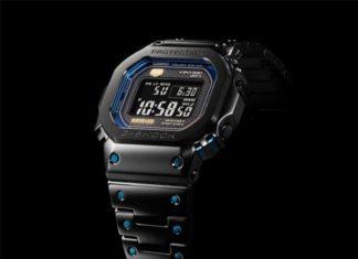 Новый G-Shock MRG-B5000BA-1JR с титановым корпусом и синими акцентами появился в онлайн-листинге Casio