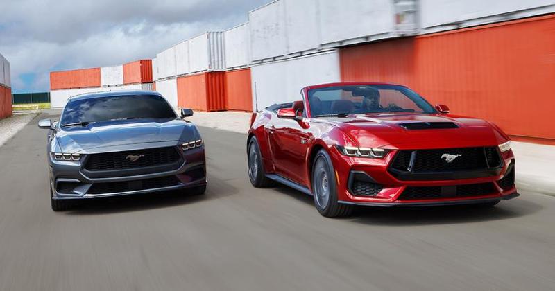 Продажи Ford Mustang в США упали до исторического минимума, в то время как электрический Mustang Mach-E побил рекорд