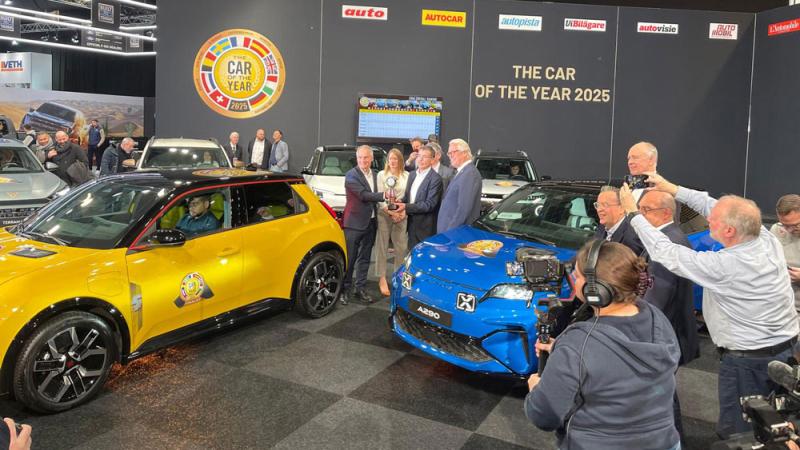 Renault 5 объявлен победителем европейского конкурса "Car of the Year 2025"