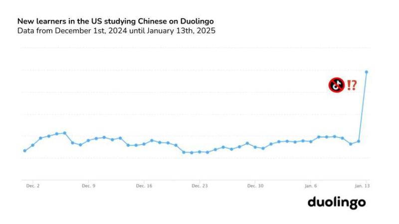 TikTok в блоке, Duolingo в топе: неожиданный рост популярности