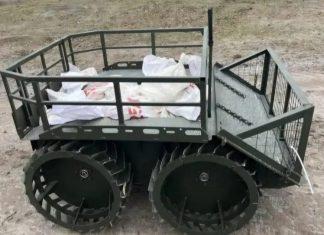 Украинская армия взяла на вооружение бесшумного робота-логиста