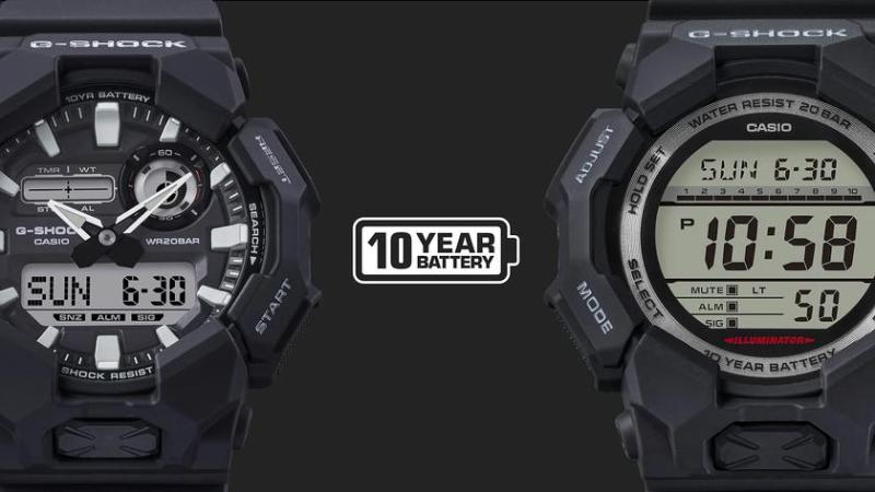 Утечка: Casio может представить новые модели GA-010 и GD-010 с 10-летней батареей и стилем Crossband