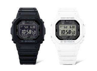 Casio презентует новые монохромные часы G-Shock GW-5000HS в Великобритании