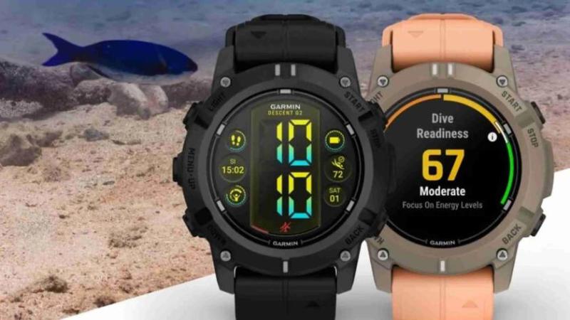 Garmin представила Descent G2: смарт-часы для дайвинга с AMOLED-дисплеем и 27 часами автономности