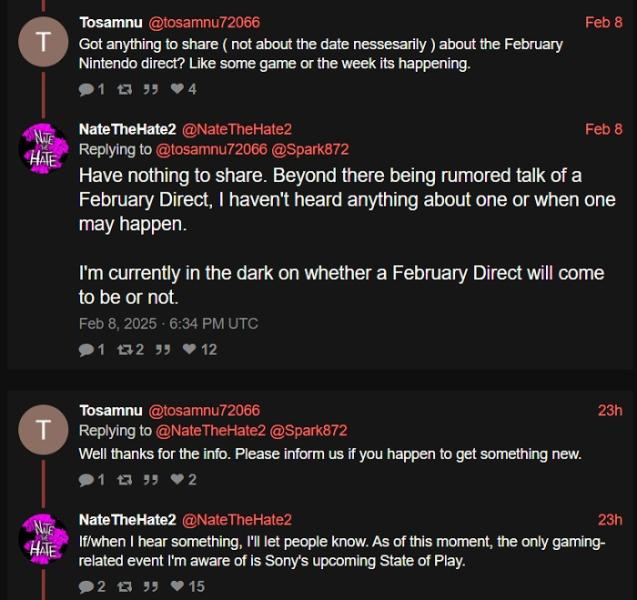 Не ждите Nintendo Direct в феврале: авторитетный инсайдер опроверг слухи о готовящемся мероприятии